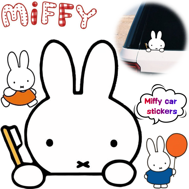 Atv Parts - Pegatina para Coche de Miffy el