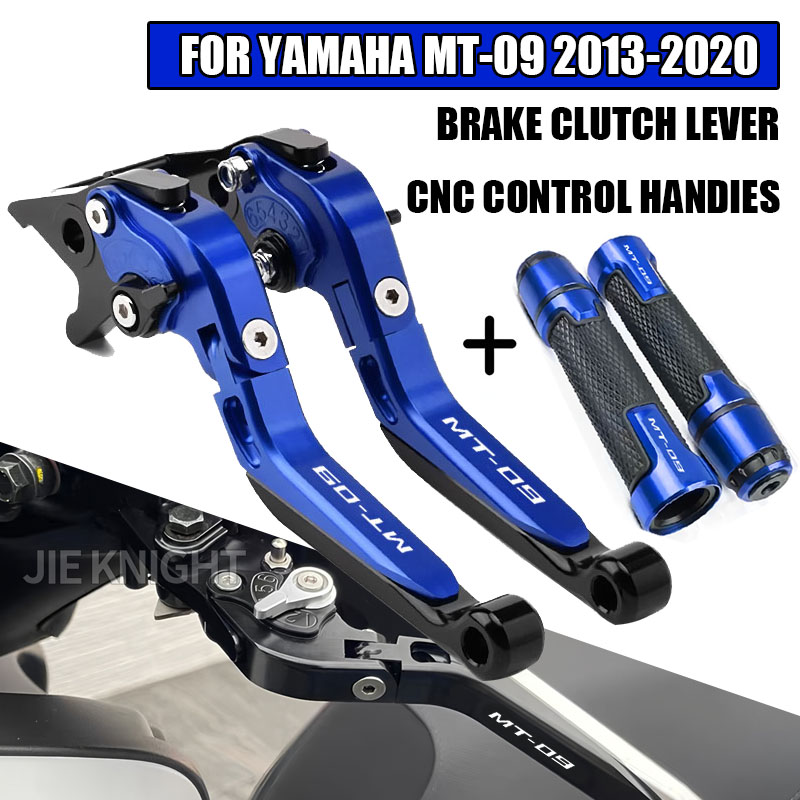 Cnc Aluminum Adjustable Brake Clutch Levers - Para MT-09 MT 09 MT09 2013-2020,