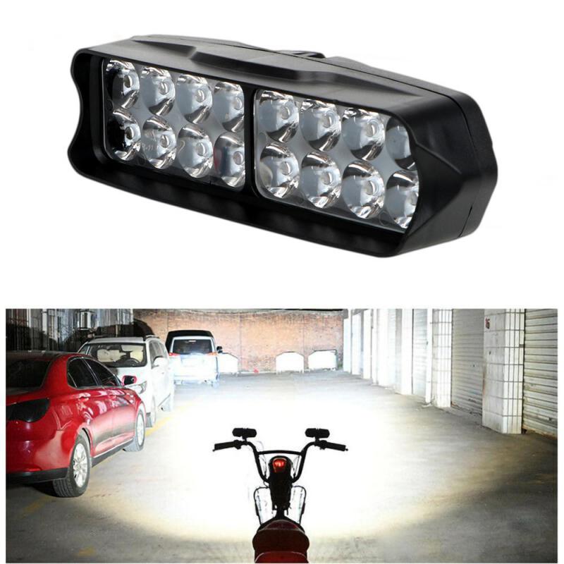 Universal Motorcycle Led Headlight Projector - Faro delantero para motocicleta, barra de