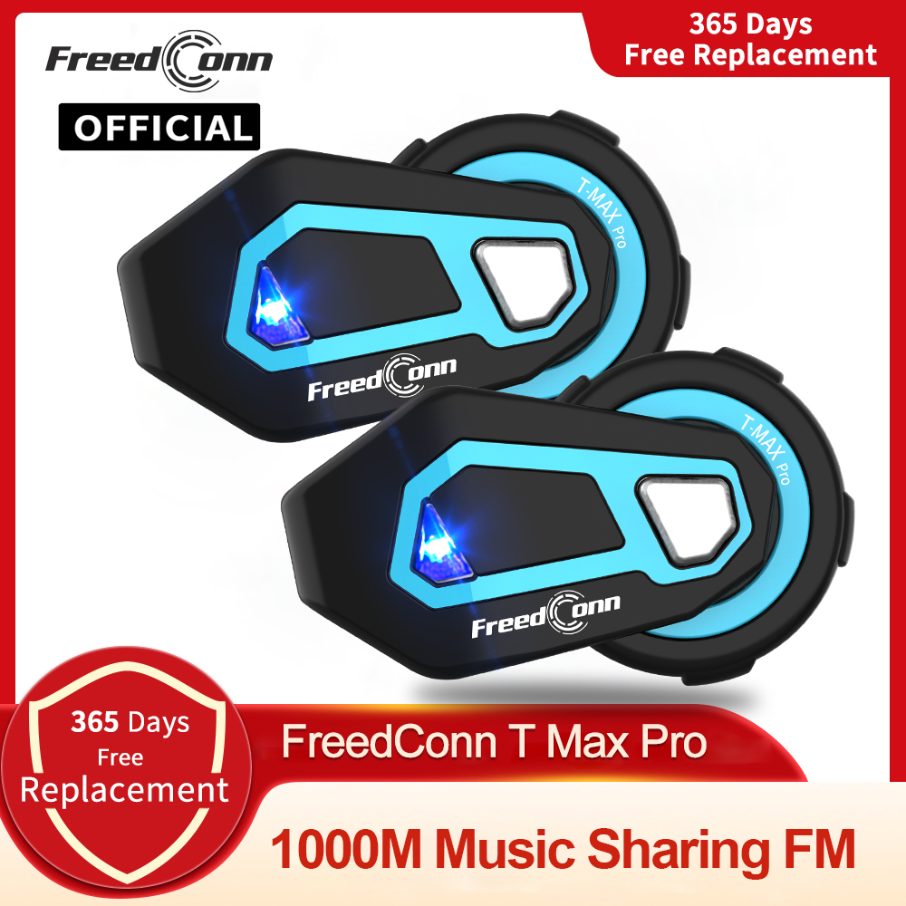 Freedconn-intercomunicador par - Universal Motorcycle Helmet Intercom Headset reseña y precio
