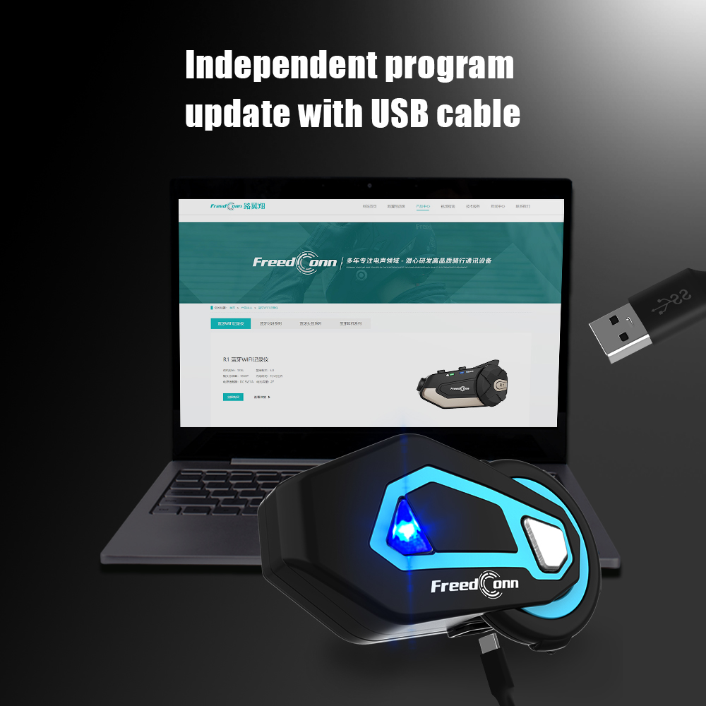 Freedconn-intercomunicador par - Universal Motorcycle Helmet Intercom Headset reseña y precio
