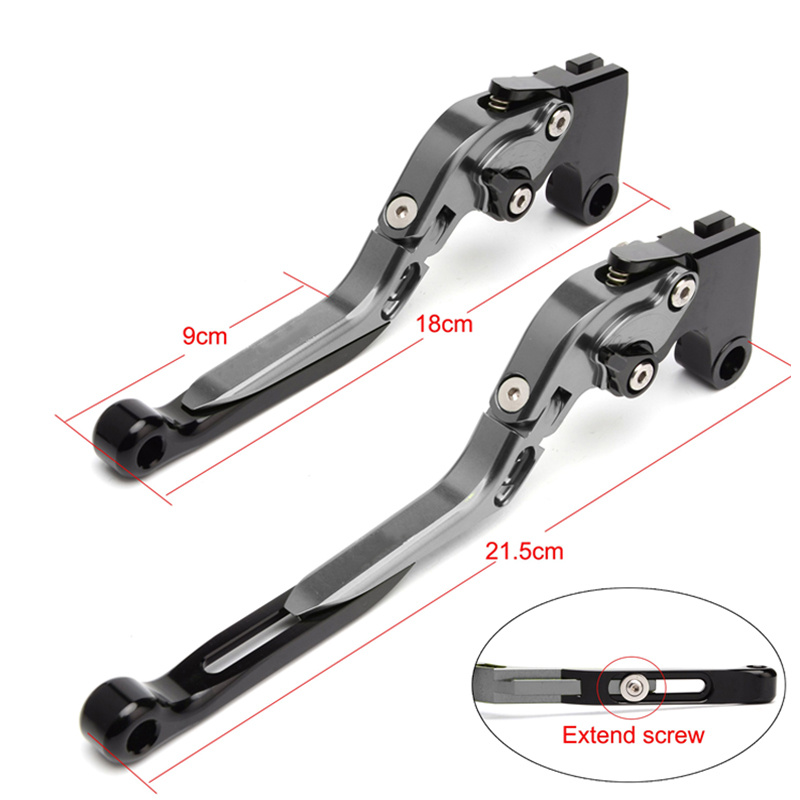 Para MT-09 MT 09 MT09 2013-202 - Cnc Aluminum Adjustable Brake Clutch Levers reseña y precio