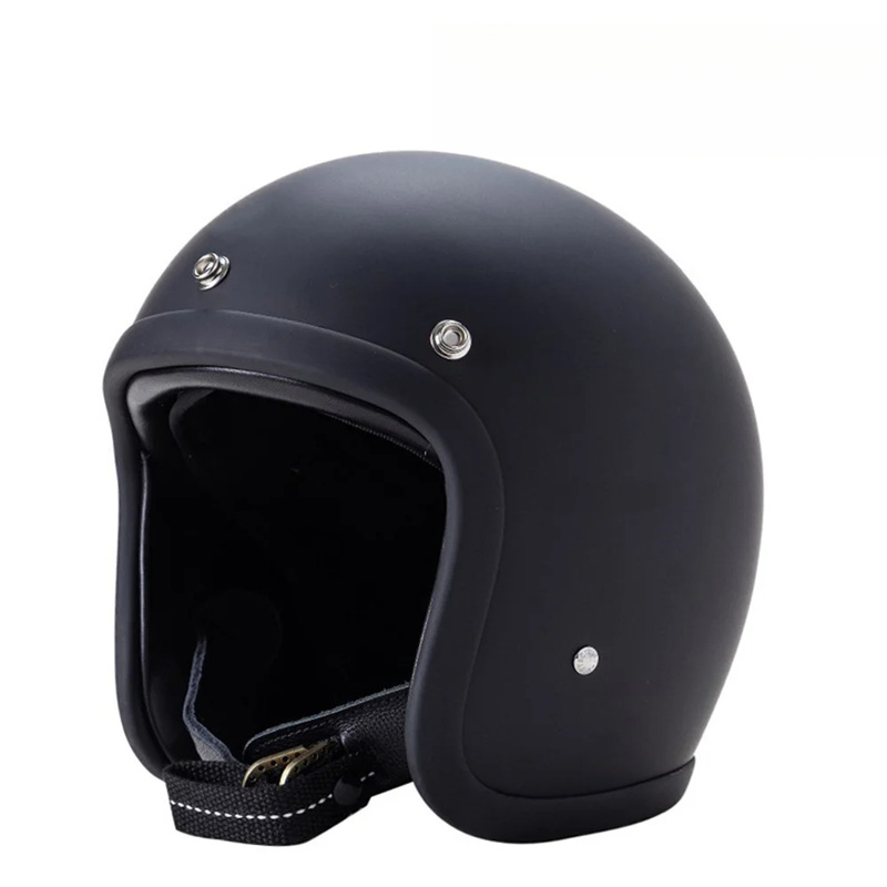 Casco de Motocicleta Abierto 2 - Vintage Open Face Retro Helmet reseña y precio