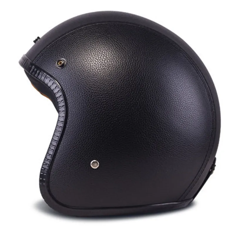 Casco de motocicleta Retro Vin - Vintage Open Face Retro Helmet reseña y precio