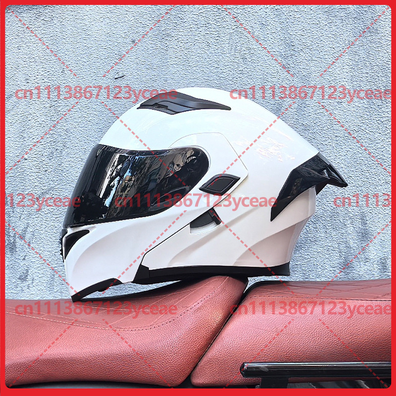 Casco modular para motocicleta - Dual Visor Motorcycle Racing Helmet reseña y precio
