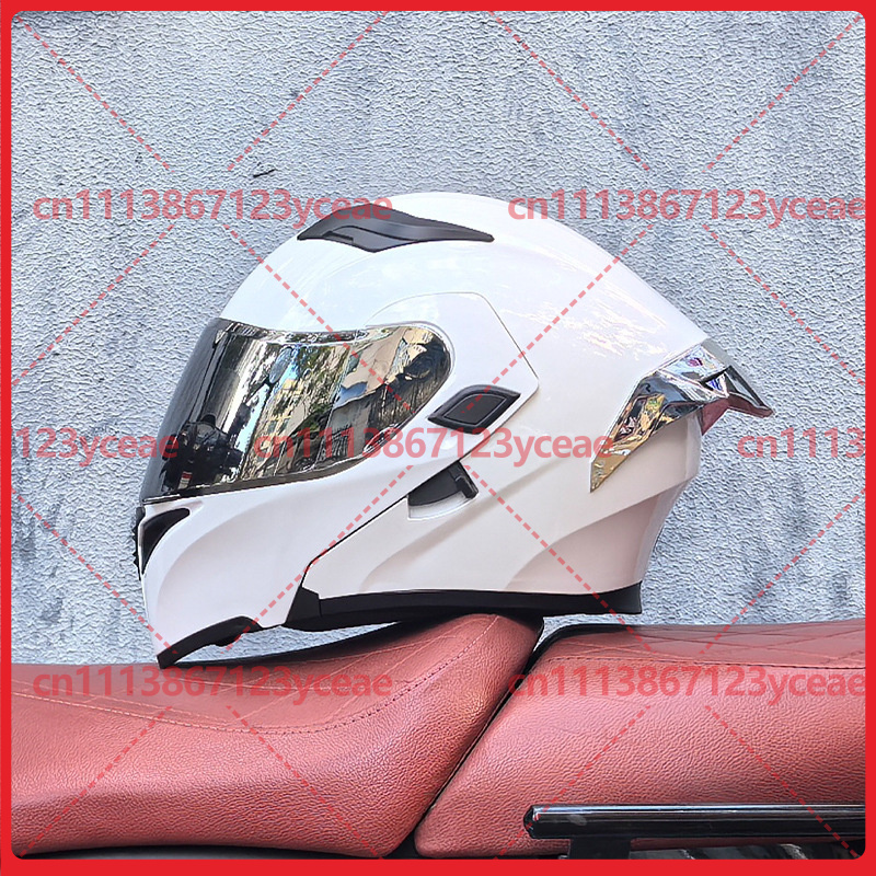 Casco modular para motocicleta - Dual Visor Motorcycle Racing Helmet reseña y precio