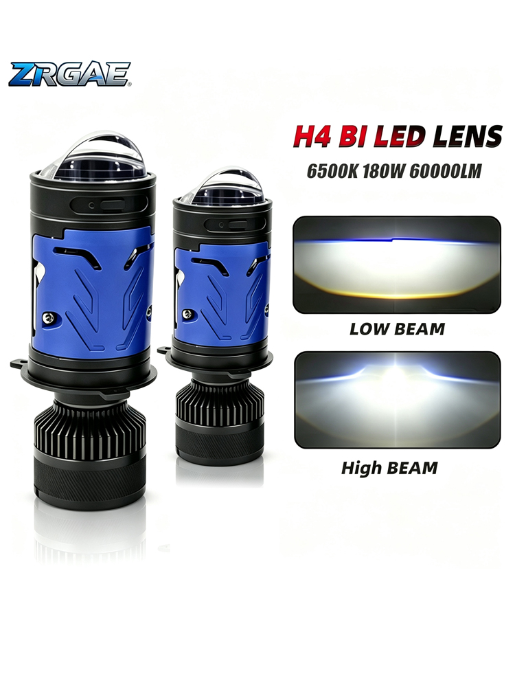 2 piezas de bombillas LED H4 B - Universal Motorcycle Led Headlight Projector reseña y precio