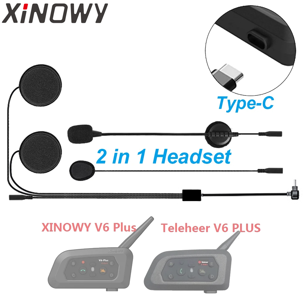 Accesorios para auriculares ti - Universal Motorcycle Helmet Intercom Headset reseña y precio