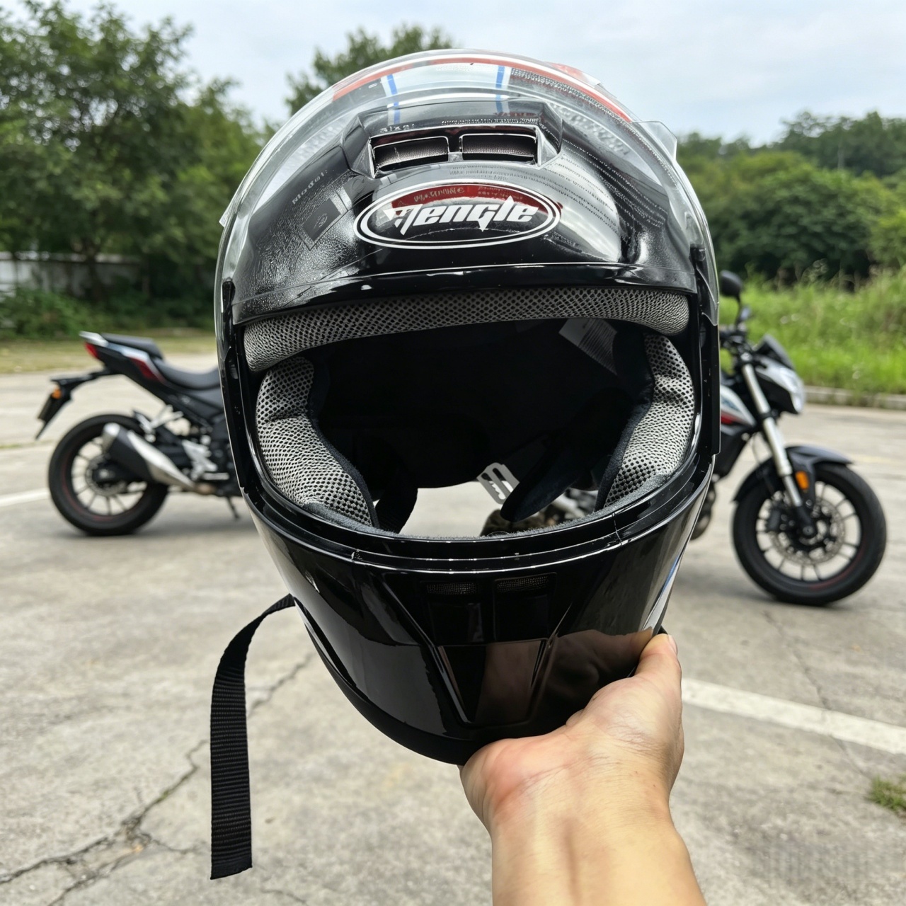 Casco de Motocicleta Integral  - Dual Visor Motorcycle Racing Helmet reseña y precio