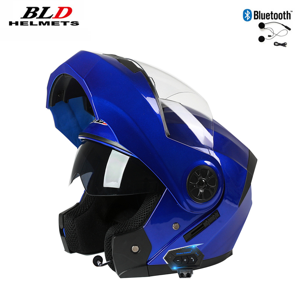 Casco Modular de cara completa - Full Face Motorcycle Helmet With Bluetooth reseña y precio