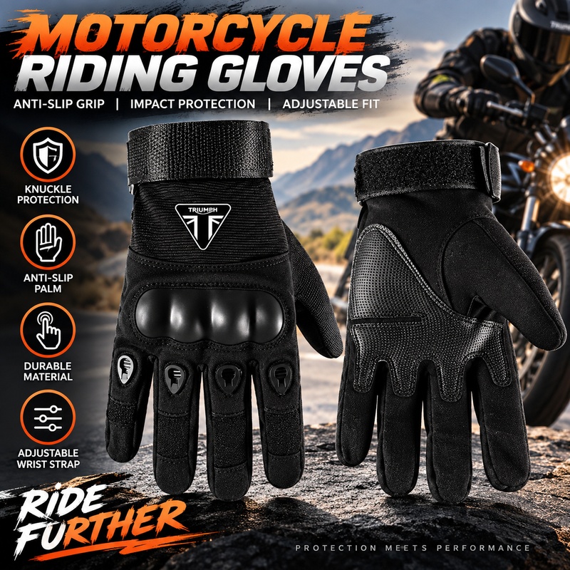 Guantes de Seguridad para Moto - Riding Gear reseña y precio