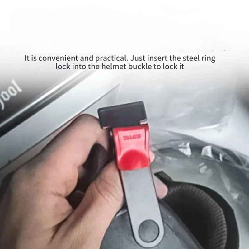 1 par de hebillas antirrobo pa - Quick Release Buckle Motorcycle Helmet reseña y precio