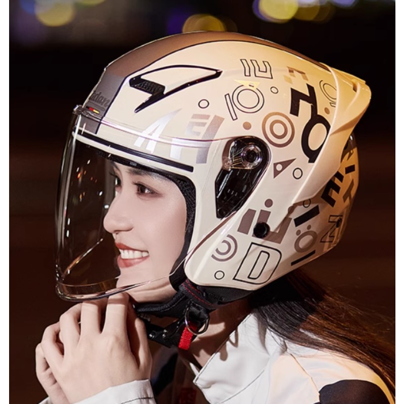 Certificación DOT Casco abiert - Vintage Open Face Retro Helmet reseña y precio