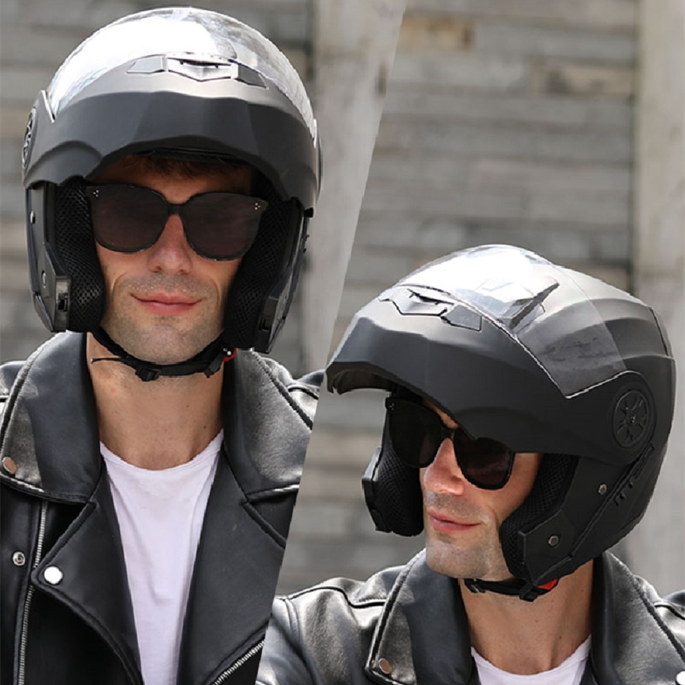 Casco Modular de doble lente p - Modular Flip Up Motorcycle Helmet Dot Approved reseña y precio