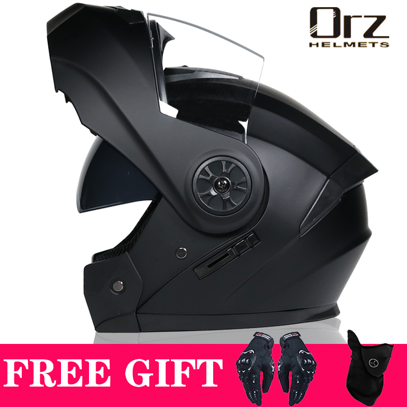 Lo último en casco de motocicl - Dual Visor Motorcycle Racing Helmet reseña y precio