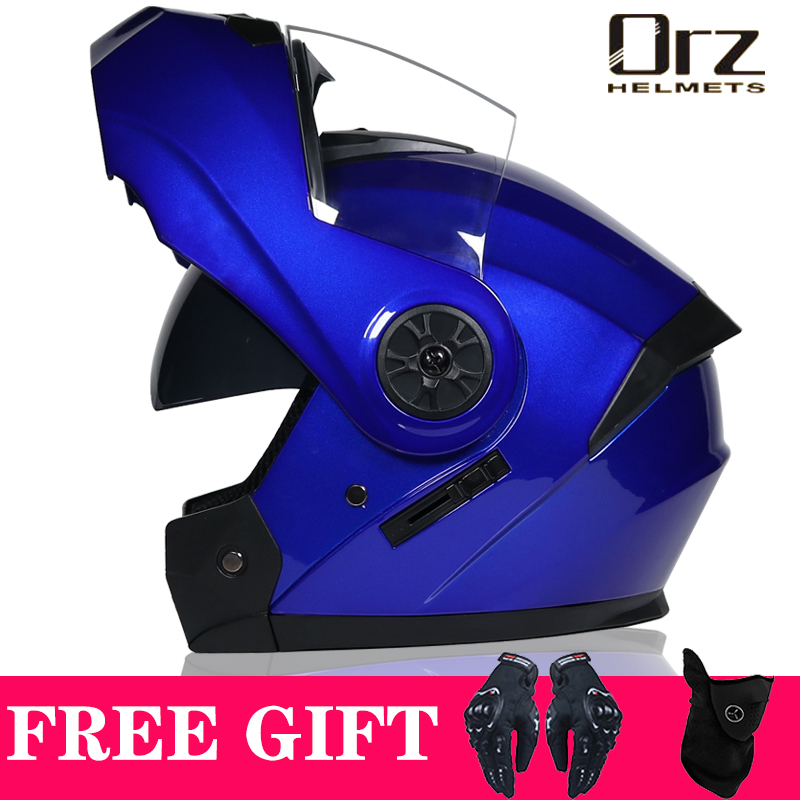 Lo último en casco de motocicl - Dual Visor Motorcycle Racing Helmet reseña y precio