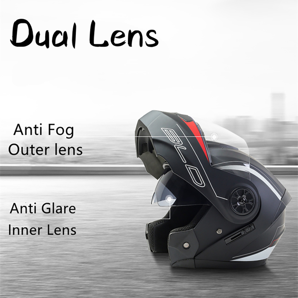 Casco Modular De motocicleta c - Motorcycle Helmet Inner Sun Visor Lens reseña y precio