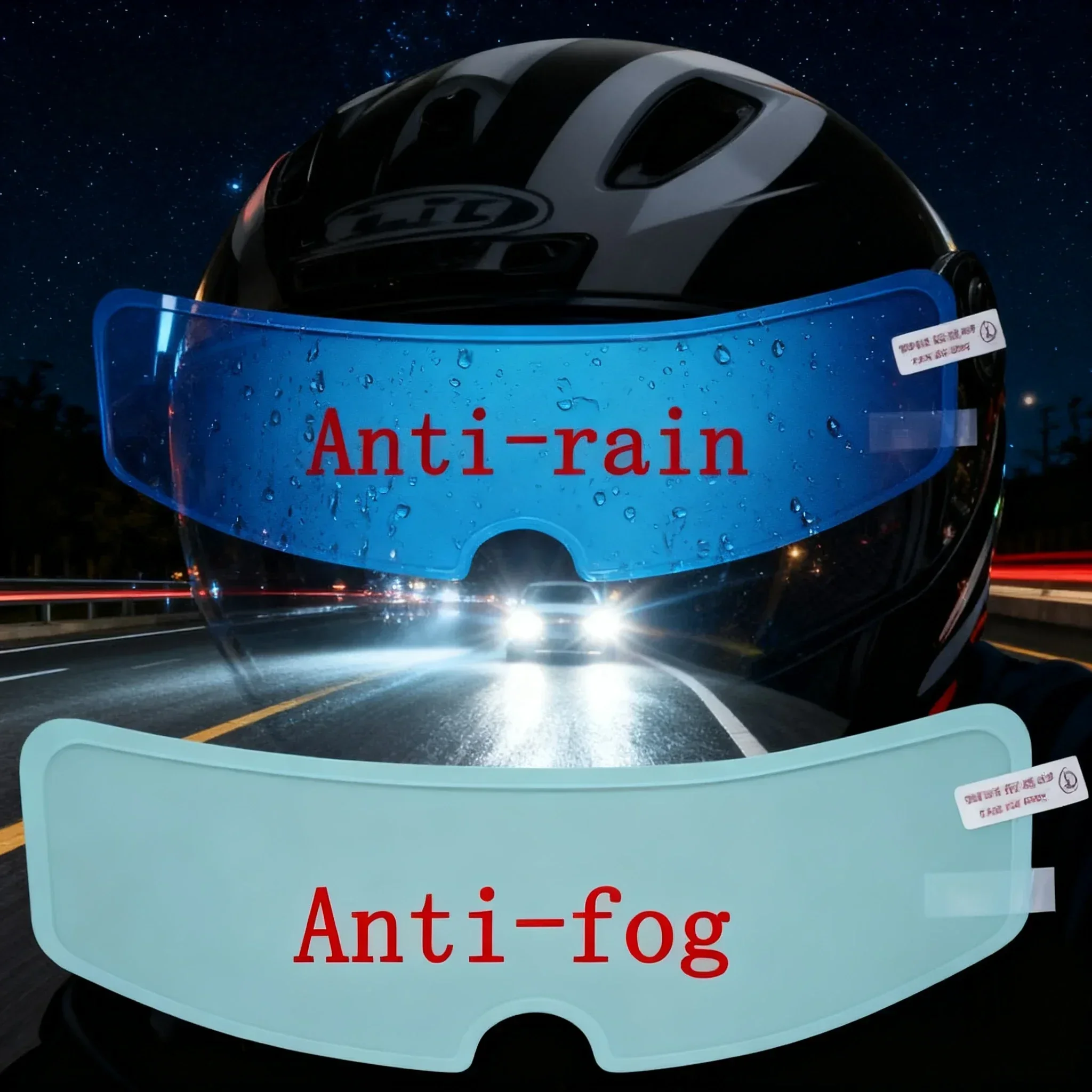 1/4PCS Película Transparente A - Motorcycle Helmets reseña y precio