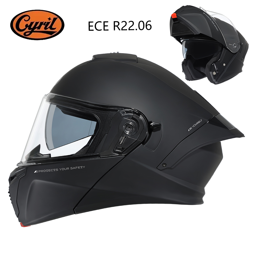 Casco Modular CYRIL para Motoc - Modular Flip Up Motorcycle Helmet Dot Approved reseña y precio
