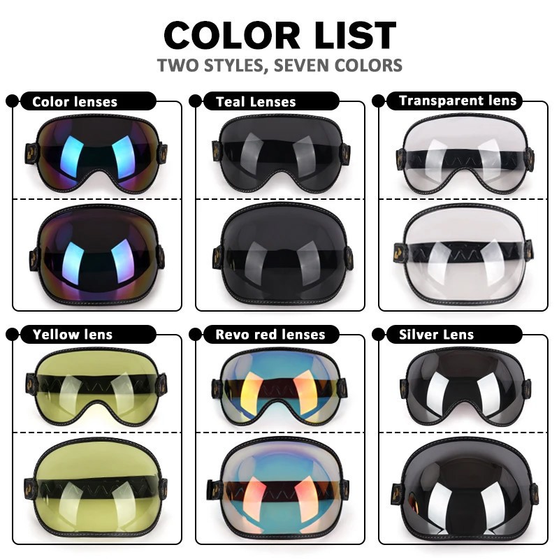 Uchoose Fit todo Vintage Retro - Vintage Open Face Retro Helmet reseña y precio