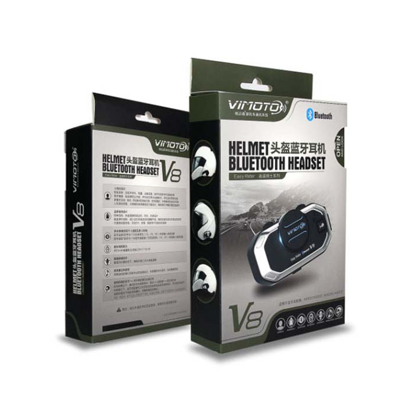 Vimoto V8 casco de motocicleta - Full Face Motorcycle Helmet With Bluetooth reseña y precio