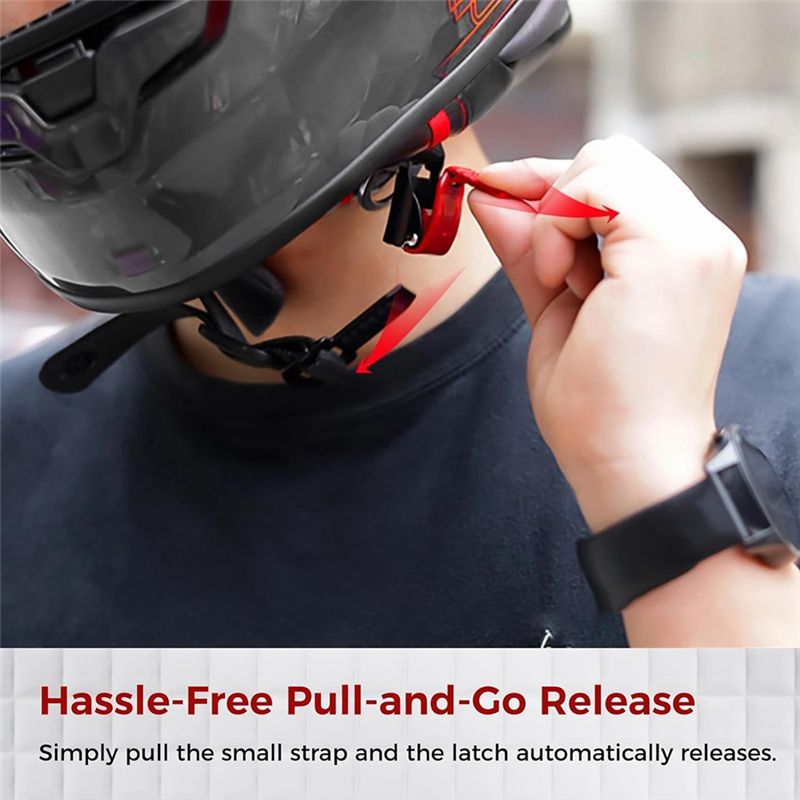 Kit de repuesto de hebilla de  - Quick Release Buckle Motorcycle Helmet reseña y precio