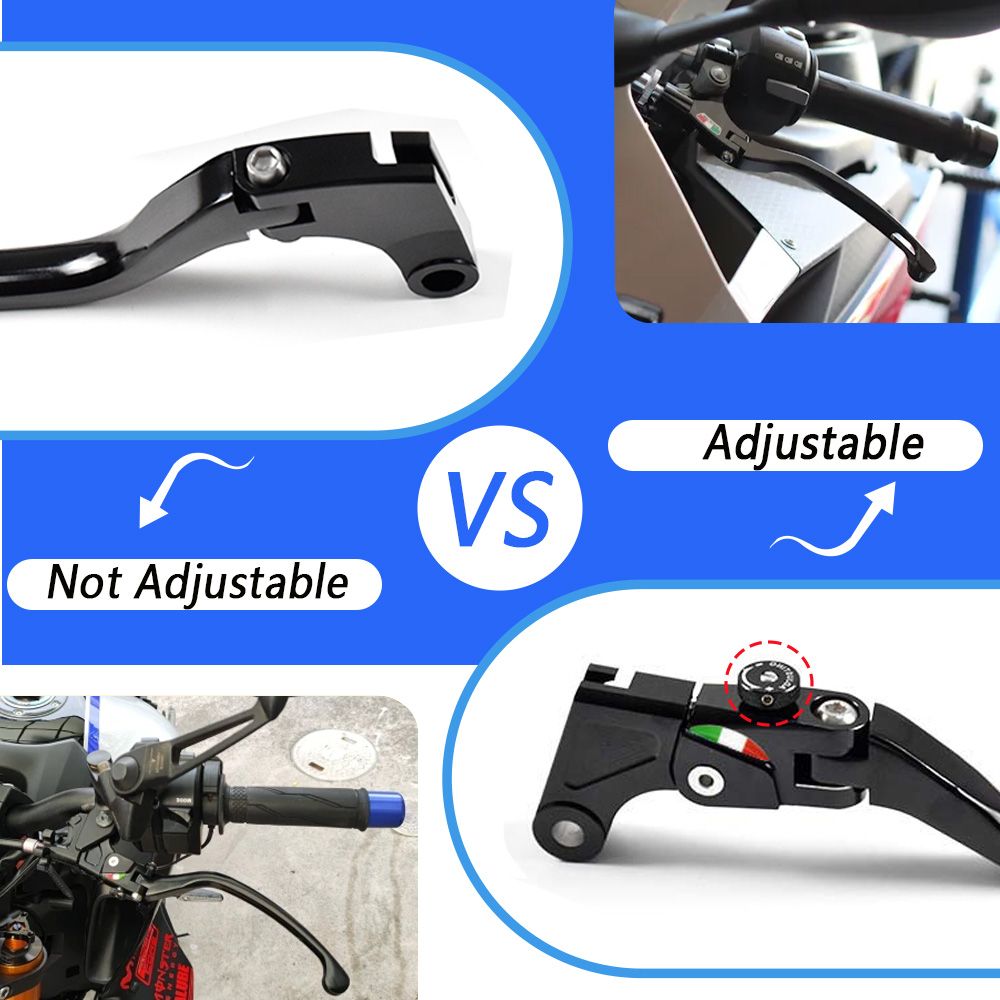 Palancas de embrague plegables - Cnc Aluminum Adjustable Brake Clutch Levers reseña y precio