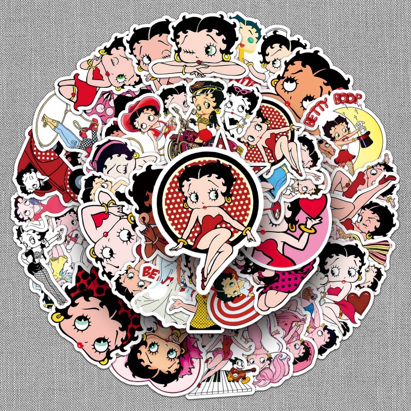 Betty Boop 50 pegatinas de alt - Atv Parts reseña y precio