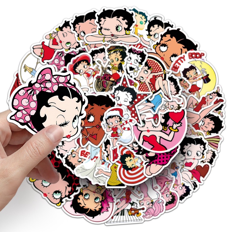 Betty Boop 50 pegatinas de alt - Atv Parts reseña y precio