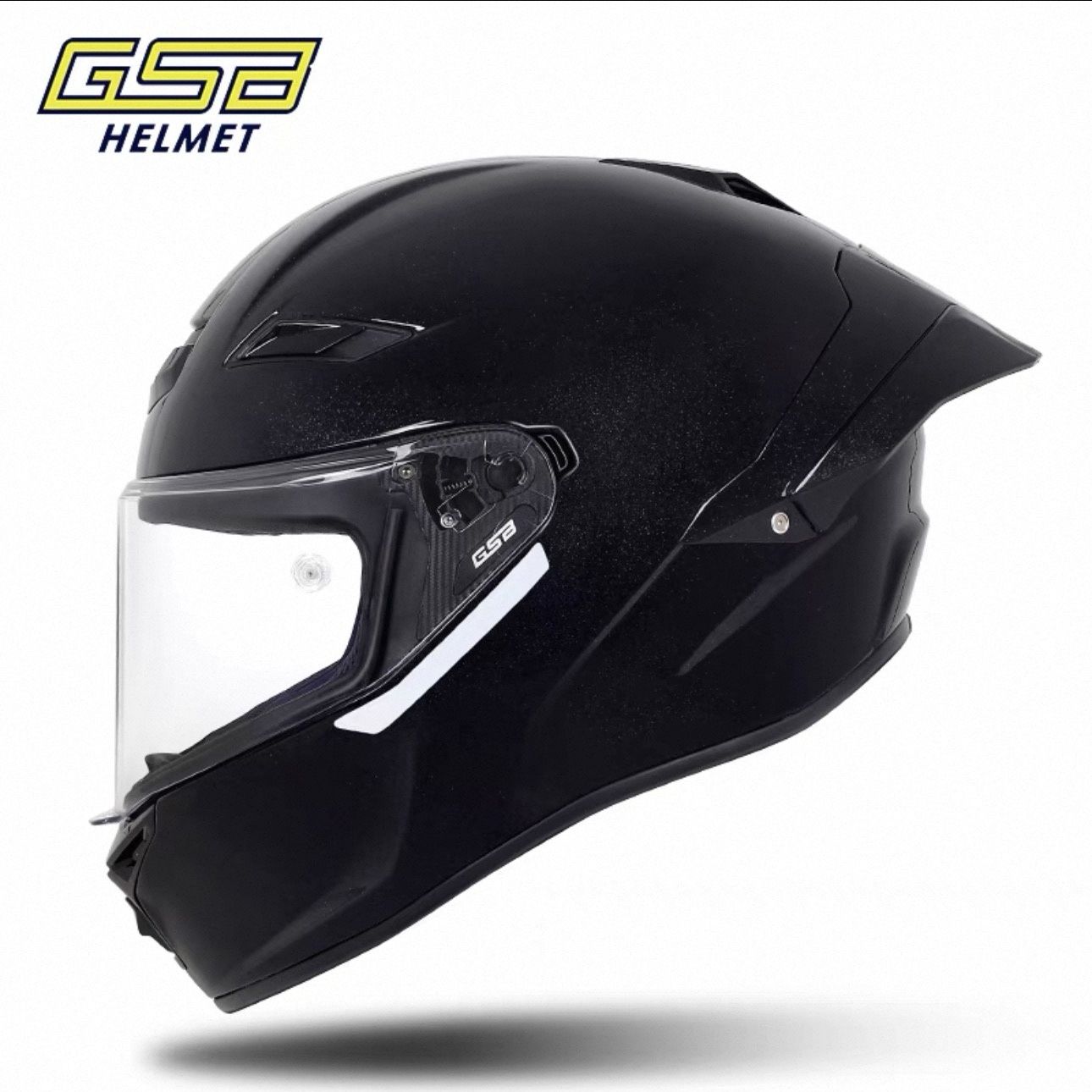 Casco de Fibra de Carbono GSB  - Carbon Fiber Lightweight Motorcycle Helmet reseña y precio