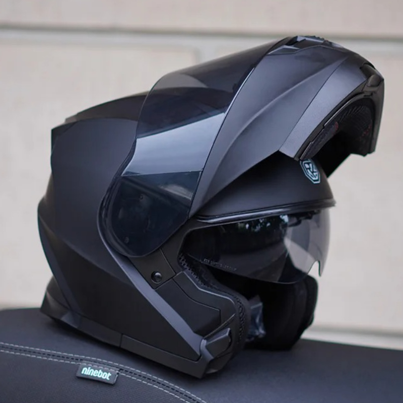 Orz-casco de motocicleta con d - Dual Visor Motorcycle Racing Helmet reseña y precio