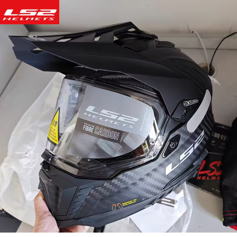 Casco de Motocicleta Integral  - Carbon Fiber Lightweight Motorcycle Helmet reseña y precio