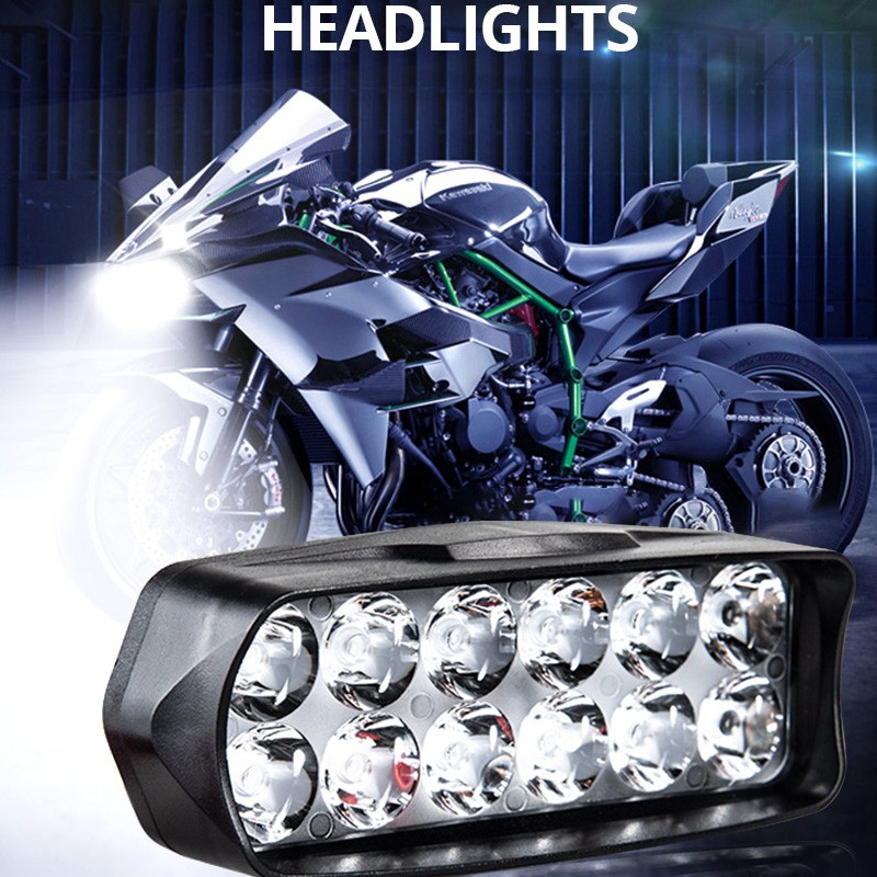 Faro delantero para motociclet - Universal Motorcycle Led Headlight Projector reseña y precio
