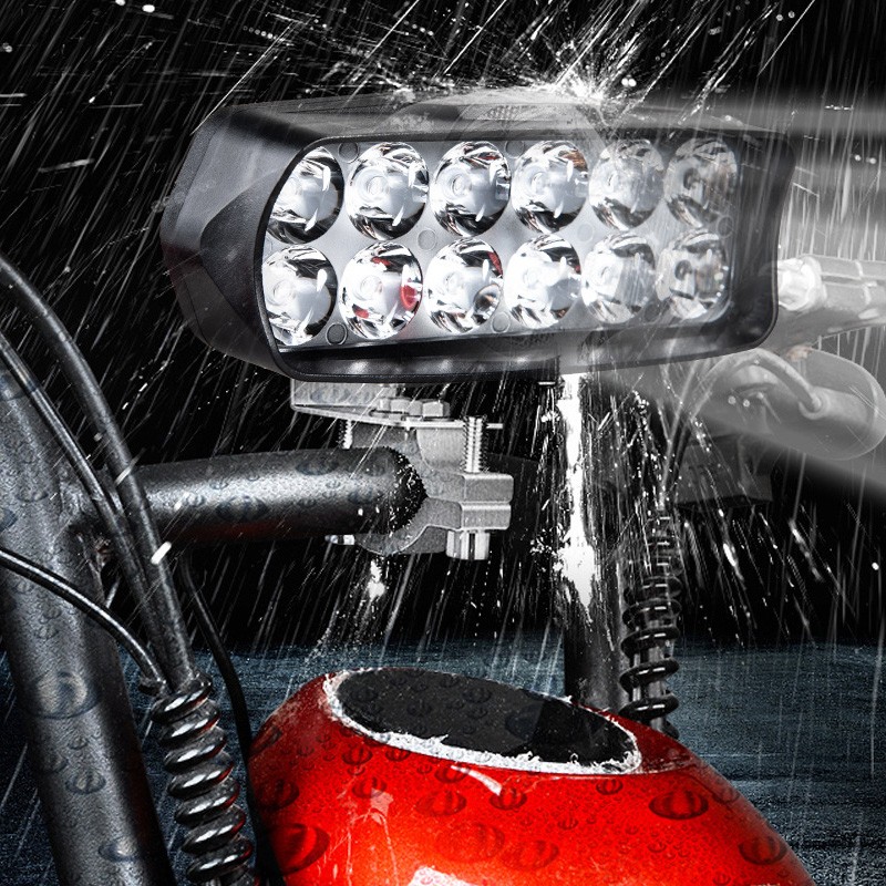 Faro delantero para motociclet - Universal Motorcycle Led Headlight Projector reseña y precio