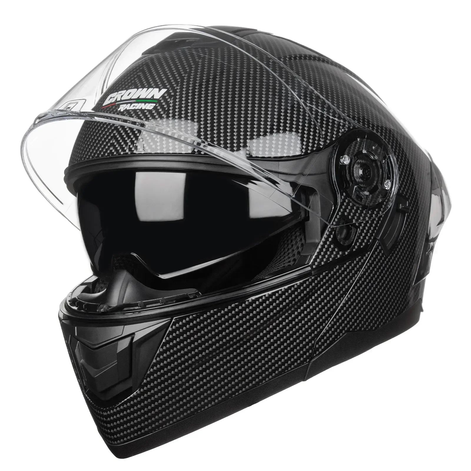 Casco modular para motocicleta - Dual Visor Motorcycle Racing Helmet reseña y precio
